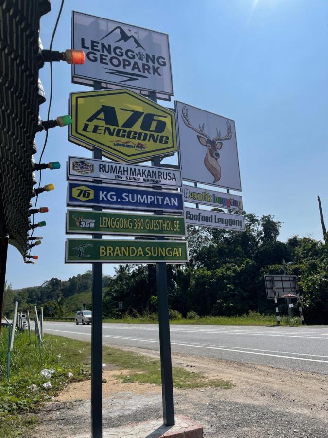 Branda Kampung Sumpitan Lenggong Tiada Sungai Hotel Kampong Ulu Jepai Bagian luar foto